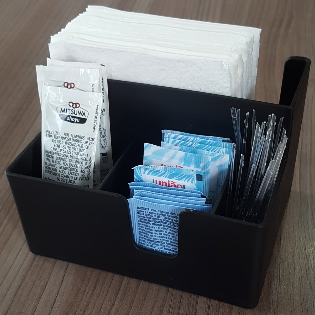 Porta_Sachês_Guardanapos_Açúcar_Organizador_Multiuso_Bancada_Preto3.jpeg