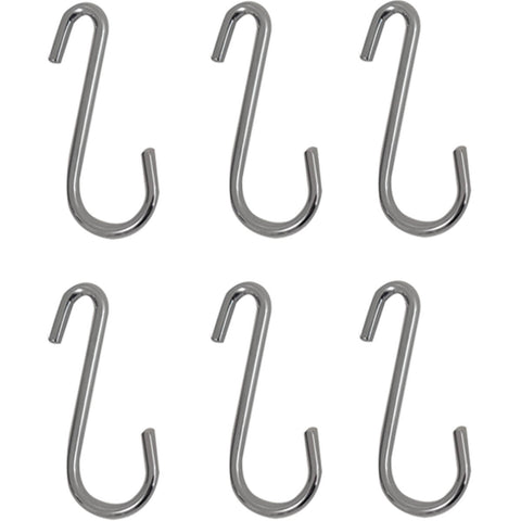 Barra para Cozinha Suporte Organizador Porta Talheres com 6 Ganchos