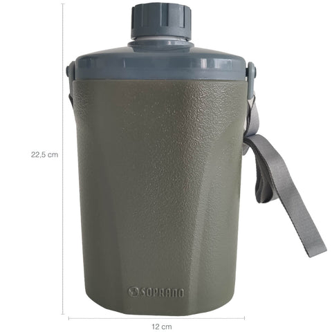 Cantil Térmico Safari Soprano 1 Litro Garrafa Pesca Barraca