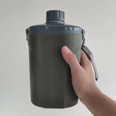 Cantil Térmico Safari Soprano 1 Litro Garrafa Pesca Barraca