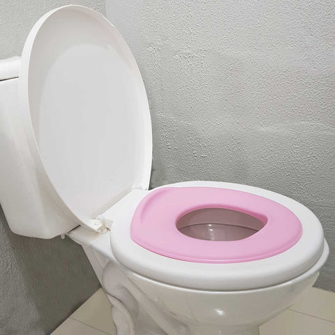Redutor Assento Infantil Para Tampa De Vaso Sanitário Banheiro Sanremo Rosa