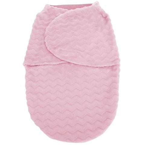 Saco De Dormir Bebê Recém Nascido Baby Super Soft Rosa Buba