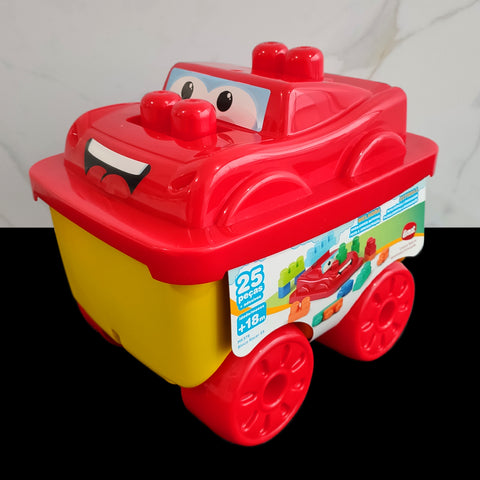 Caminhão De Brinquedo Com 25 Blocos De Montar Brinquedo Infantil Dismat