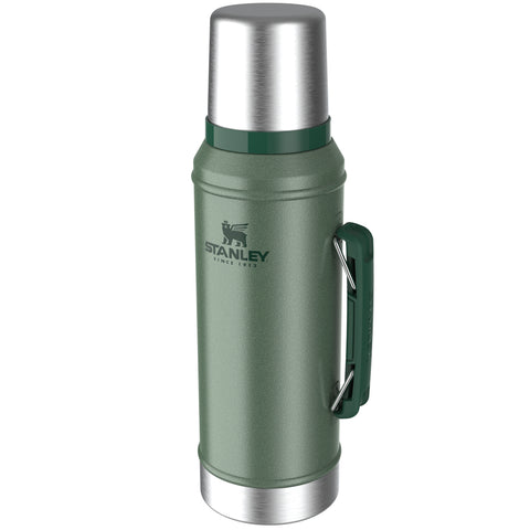 Térmica Stanley Verde Hammertone 950ml Garrafa Térmica Inox Com Alça E Rolha De Precisão