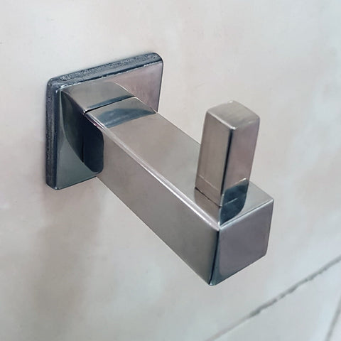 Gancho Cabide Multiuso Roupa Toalheiro Aço Inox Porta Toalha Banheiro Azaléia