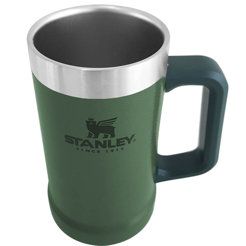 Caneca Térmica Stanley para Cerveja Caneco Chope Aço Inox 709ml Verde