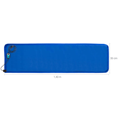 Faixa Abdominal Redutora De Medidas 140x35cm Manta Térmica Com Controle E Infravermelho