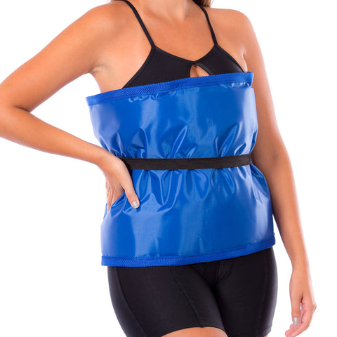 Faixa Abdominal Redutora De Medidas 140x35cm Manta Térmica Com Controle E Infravermelho