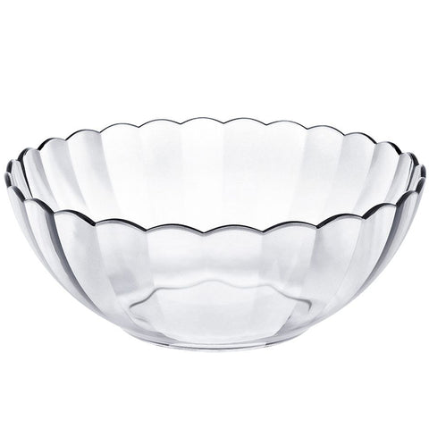 Tigela Saladeira Redonda Grande 3 Litros Tigela Bowl De Vidro Bella Marinex