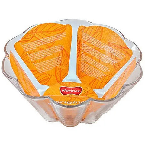 Forma de Vidro para Brioche Assadeira Pão Francês Travessa Original 1,3L Marinex