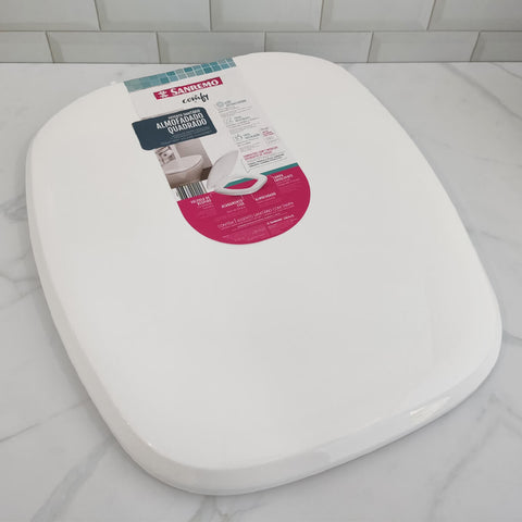Assento Sanitário Almofadado para Vaso Sanitário Banheiro Comfy Sanremo