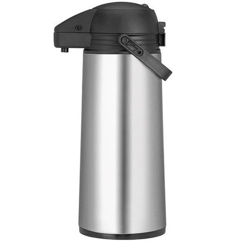 Garrafa Térmica Aço Inox 1,9L Bomba De Pressão Quente Fria Expressar Sanremo