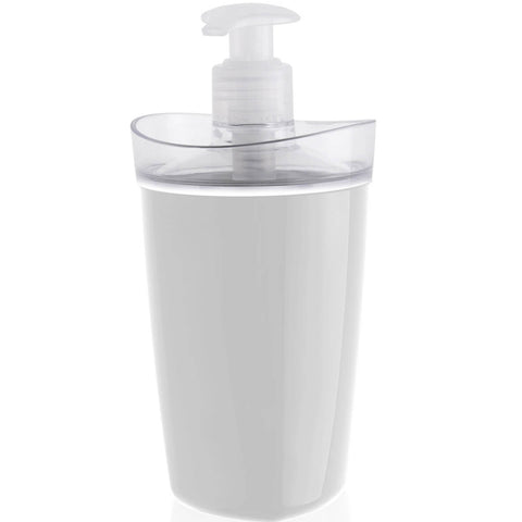 Porta Sabonete líquido Martiplast Saboneteira Líquida Dispenser Sabonete Com Válvula Pump Branco
