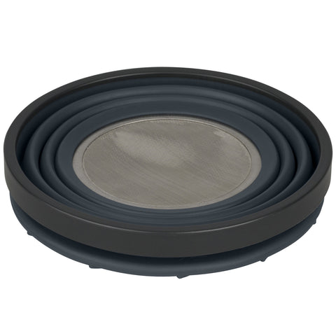 Coador De Café Retrátil X-Brew Sea To Summit Filtro Inox Reutilizável Para Camping Trilha Cinza