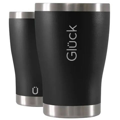 Copo Térmico Tulipinha 354ml Black Copo para Cerveja Aço Inox Glück
