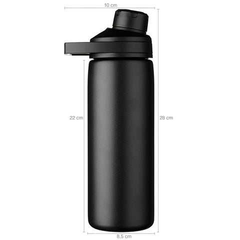 Garrafa Térmica 1L Chute Mag Vacuum Camelbak Inox Tampa Com Dupla Abertura Preta