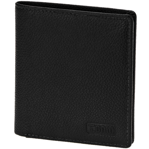 Carteira Masculina De Couro Porta Cartões Notas E Documentos Tonin Preto