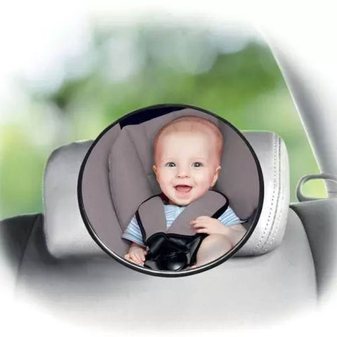 Espelho Retrovisor para Banco Traseiro de Carro 360º Alças Ajustáveis Bebe Buba