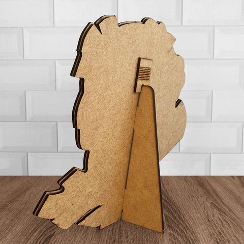Quebra Cabeça 84 Peças MDF Com Moldura Brinquedo Infantil Nível Intermediário Bicho Preguiça